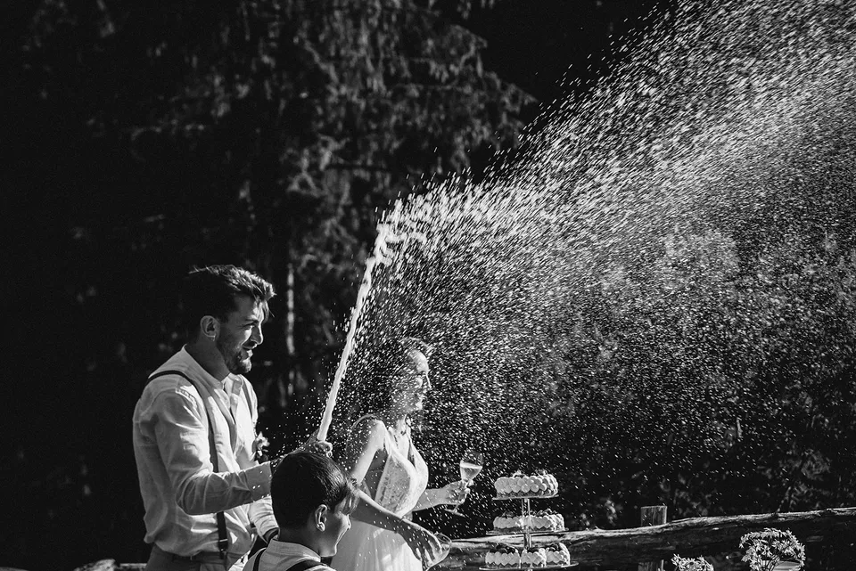 A toast that became a celebration