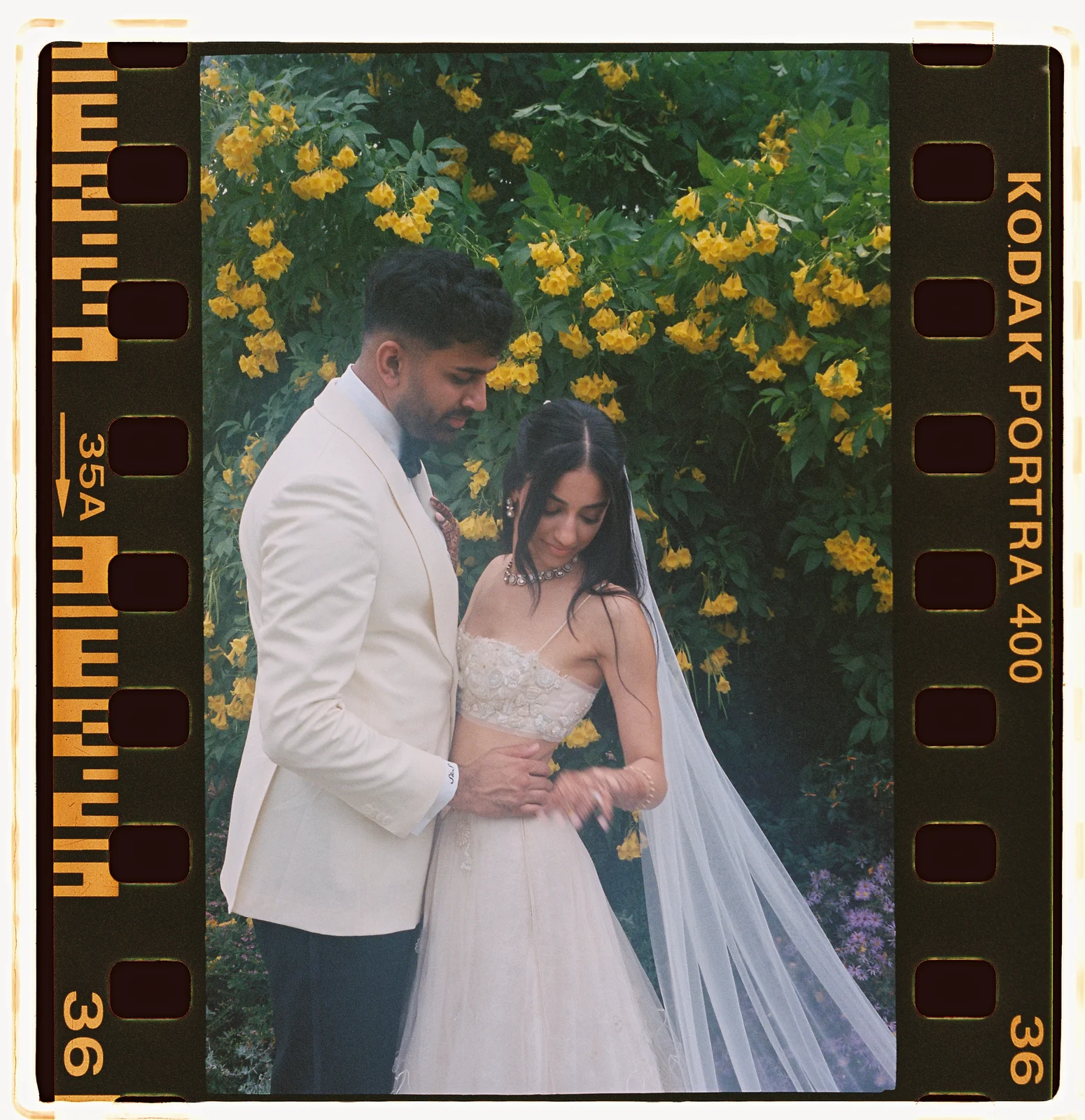 Sav + Shaz — a portrait on colour film