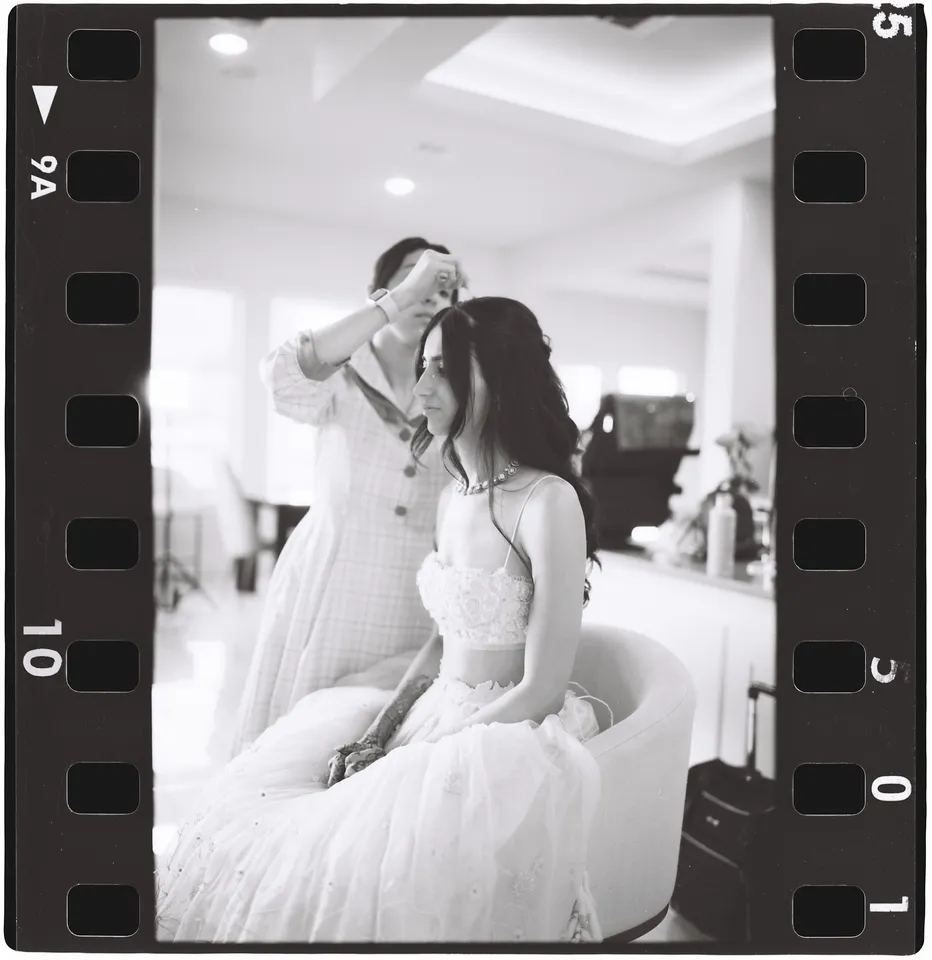 Getting ready — Rollei RPX 25, 35mm