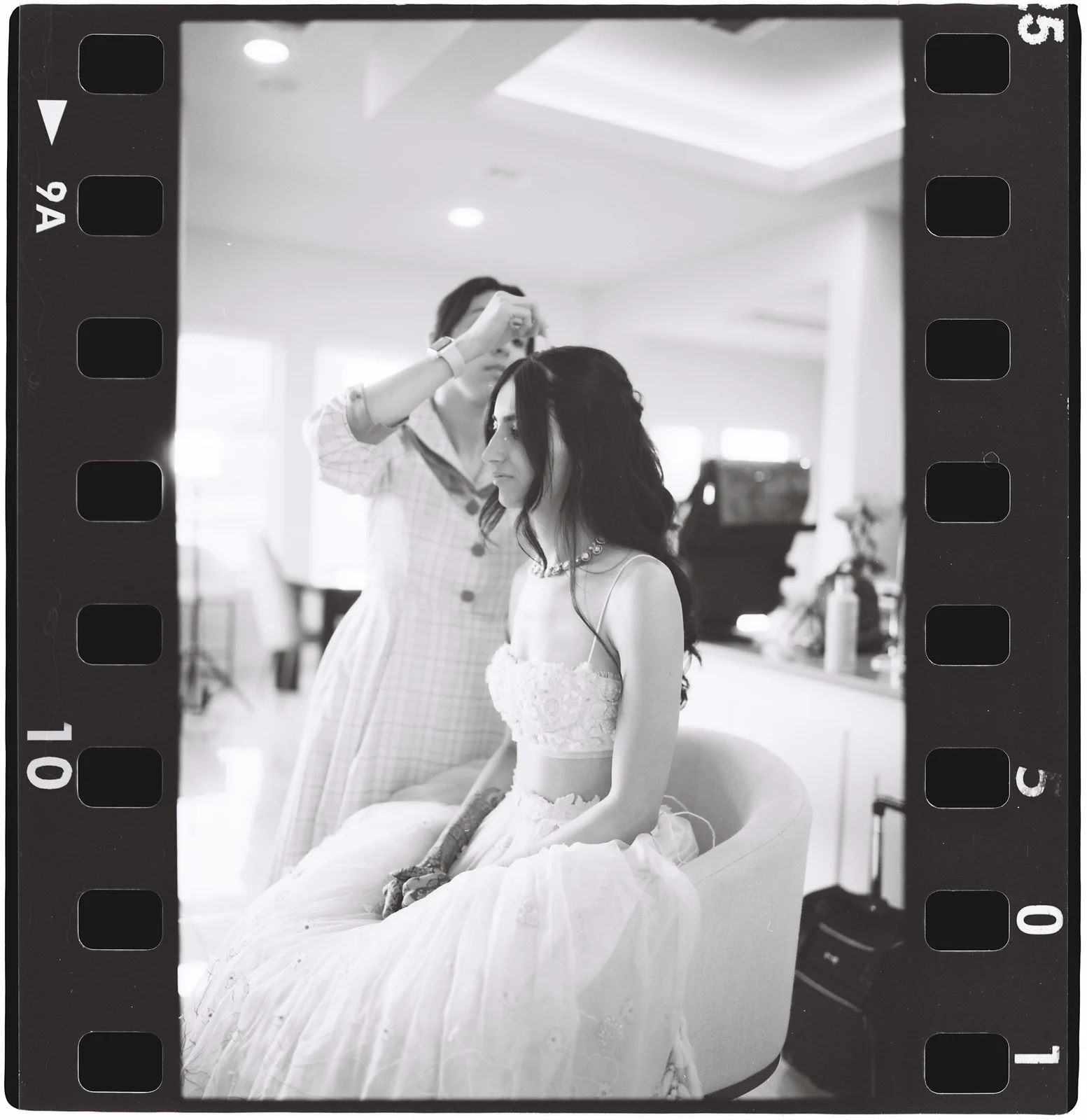 Getting ready — Rollei RPX 25, 35mm